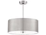 Grid Pendant Light Brushed Nickel Contemporary