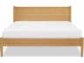 Ria Eco Ridge Platform Bed Caramelized