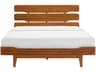 Currant Queen Platform Bed in Amber