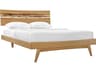 Azara California King Platform Bed Caramelized