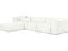 Nest White Upholstered Sectional Sofa