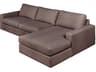 Ashdale Brown Upholstered Sectional Sofa