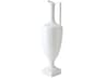 Quiet Curve White Urn