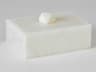 Facet White 8" Knob Box