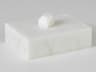 Facet White 7" Knob Box