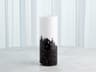 Confetti Black / White 16" High Vase