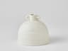 Sahara Squat White Vase