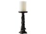 Melting Pillar Bronze Candle Holder Medium