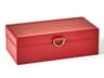Marbled Leather Deep Red 10" Box