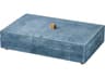 Dusty Blue Suede Posh Box
