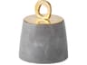 Bocal Lidded Pot-Graffito Decorative Accent Medium