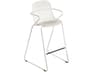 Ramatuelle Steel Creme Absolute Outdoor Patio Bar Stool