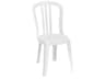 Miami Resin White Stacking Bistro Side Chair