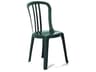 Miami Resin Amazon Green Stacking Bistro Side Chair