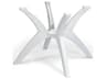 Classic Resin White Y-Leg Pedestal Table Base