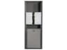 Sunset Sling Aluminum Solid Gray/Volcanic Black Towel Valet Single Unit