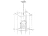 Tura 8-Light Large Chandelier Modern Organic Pendant