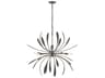 Dahlia Six Light Chandelier a Sculptural Botanic Fixture