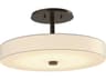 Disq LED Semi-Flush Mount Contemporary Ceiling Light
