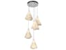 Mobius 5-Light Pendant Multi-Drop Chandelier