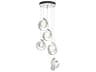Riza 5-Light Pendant Sculptural Modern Fixture