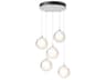 Fritz 5-Light Glass LED Globe Pendant
