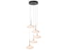 Clouds LED Round Multi-Pendant Adjustable Light