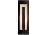 Forged Vertical Bars Large Outdoor Sconce