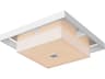 Shadow Box Large Outdoor Flush Mount Geometric Light