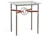 Equus Rectangular Glass End Table
