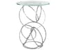 Olympus Round Glass End Table