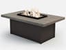 Stonegate Aluminum Rectangular Fire Pit Table Top