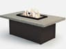 Shadow Rock Aluminum Rectangular Fire Pit Table Top