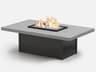 Concrete Aluminum Rectangular Fire Pit Table Top