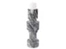 Gray Black Modern Clarinda Candle Holder