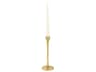 Antiqued Gold Beiner Short Candle Holder