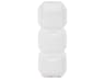 Matte White Triple Cubic Candle Holder