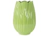 Field Glossy Green Vase