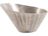 Metallic Silver 9" Decorative Bowl