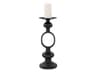 Zara Ebony Open Pillar Candle Holder