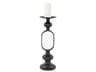 Zara Ebony Open Pillar Candle Holder