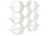 Honeycomb Modular Shelving - White - Configuration D