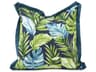 Cardoon Indigo lime Pillow