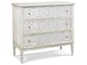 Classic Modern Maple Wood Tracery Accent Chest