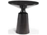 Central Park Round Wood Cafe Noir End Table