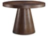 Central Park Round Wood Kona Bean Dining Table