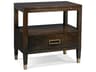 Westport 1-Drawer Brown Maple Wood Nightstand