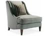 Custom Elements Upholstery Fabric Armless Accent Chair