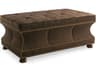 Custom Elements Upholstery Storage Ottoman