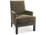 Custom Elements Upholstery Fabric Accent Chair